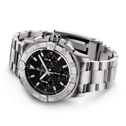 Breitling Avenger B01 Cronografo 42 Orologio da uomo in acciaio inossidabile nero AB0146101B1A1 - immagine 3