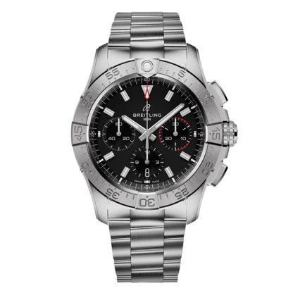 Breitling Avenger B01 Cronografo 42 Orologio da uomo in acciaio inossidabile nero AB0146101B1A1
