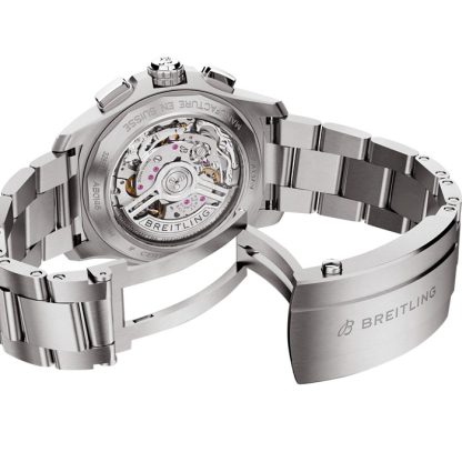 Breitling Avenger B01 Cronografo 42 Orologio da uomo in acciaio inossidabile verde AB0146101L1A1 - immagine 5