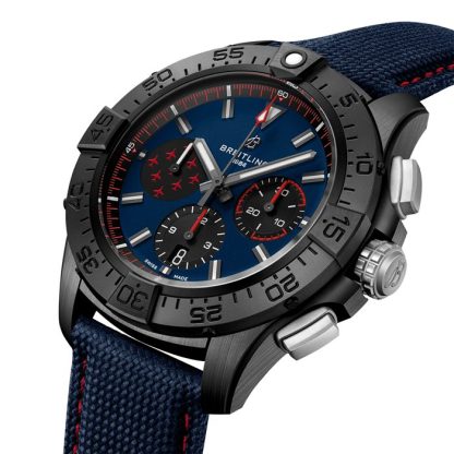 Breitling Avenger B01 Cronografo Frecce Rosse 44mm Orologio Uomo Blu SB01475A1C1X1 - immagine 3