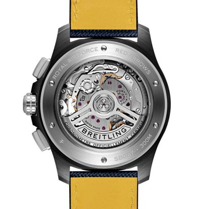 Breitling Avenger B01 Cronografo Frecce Rosse 44mm Orologio Uomo Blu SB01475A1C1X1 - immagine 5