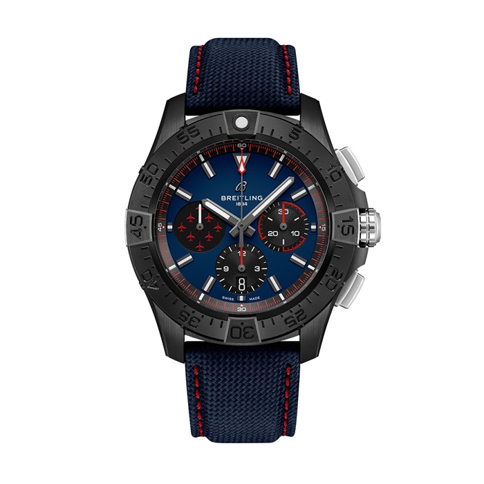 Breitling Avenger B01 Cronografo Frecce Rosse 44mm Orologio Uomo Blu SB01475A1C1X1