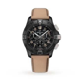 Breitling Avenger B01 Cronografo Night Mission 42mm Orologio Uomo Beige SB0146101B1X1