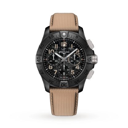 Breitling Avenger B01 Cronografo Night Mission 42mm Orologio Uomo Beige SB0146101B1X1