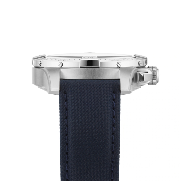 Breitling Avenger Cronografo B01 44mm Orologio Uomo Pelle Blu AB0147101C1X1 - immagine 4