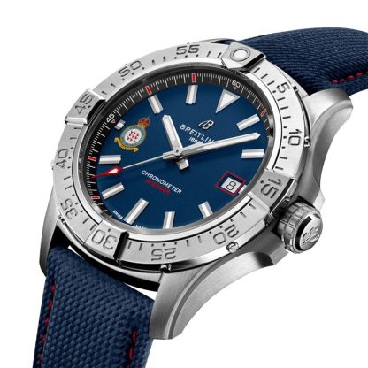 Breitling Avenger Red Arrows 60th Anniversary Edition 42mm Orologio Uomo Blu A173281A1C1X1 - immagine 3