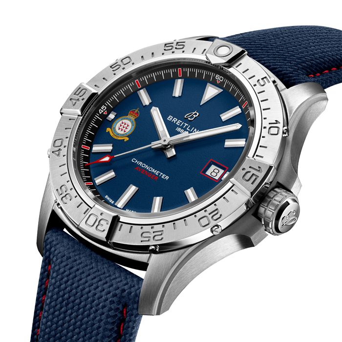 Breitling Avenger Red Arrows 60th Anniversary Edition 42mm Orologio Uomo Blu A173281A1C1X1 - immagine 3