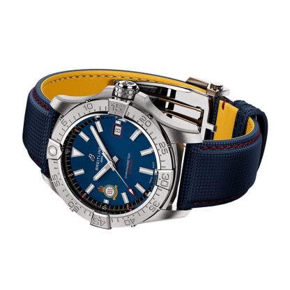 Breitling Avenger Red Arrows 60th Anniversary Edition 42mm Orologio Uomo Blu A173281A1C1X1 - immagine 4