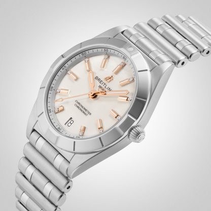Breitling Chronomat 32 Orologio in acciaio inossidabile Madreperla A77310101A4A1 - immagine 5