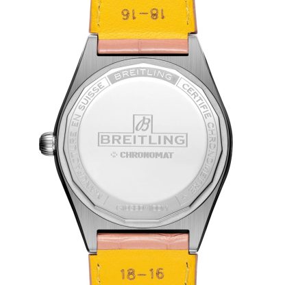 Breitling Chronomat Automatic 36 South Sea Cinturino in pelle rosa Orologio da donna G10380BB1K1P1 - immagine 2