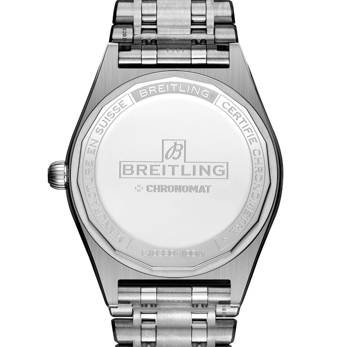 Breitling Chronomat Automatic 36 South Sea Ice Blue Bracciale in acciaio inossidabile Orologio da donna G10380611C1G1 - immagine 2