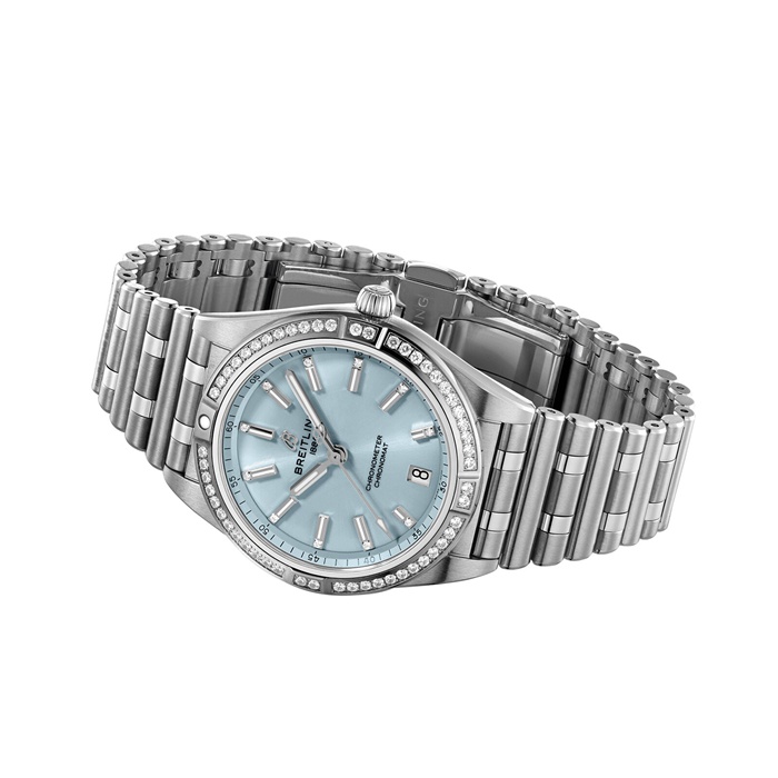 Breitling Chronomat Automatic 36mm Orologio da donna blu G10380591C1G1 - immagine 3