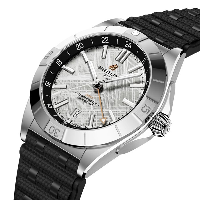 Breitling Chronomat Automatic GMT Erling Haaland Edizione Limitata 40mm Uomo Orologio in gomma P323982A1F1S1 - immagine 2