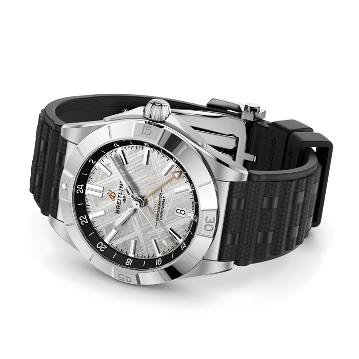 Breitling Chronomat Automatic GMT Erling Haaland Edizione Limitata 40mm Uomo Orologio in gomma P323982A1F1S1 - immagine 3