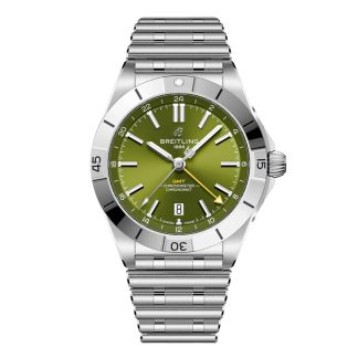 Breitling Chronomat Automatic GMT Giannis Antetokounmpo 40mm Uomo Orologio Verde A32398A11L1A1