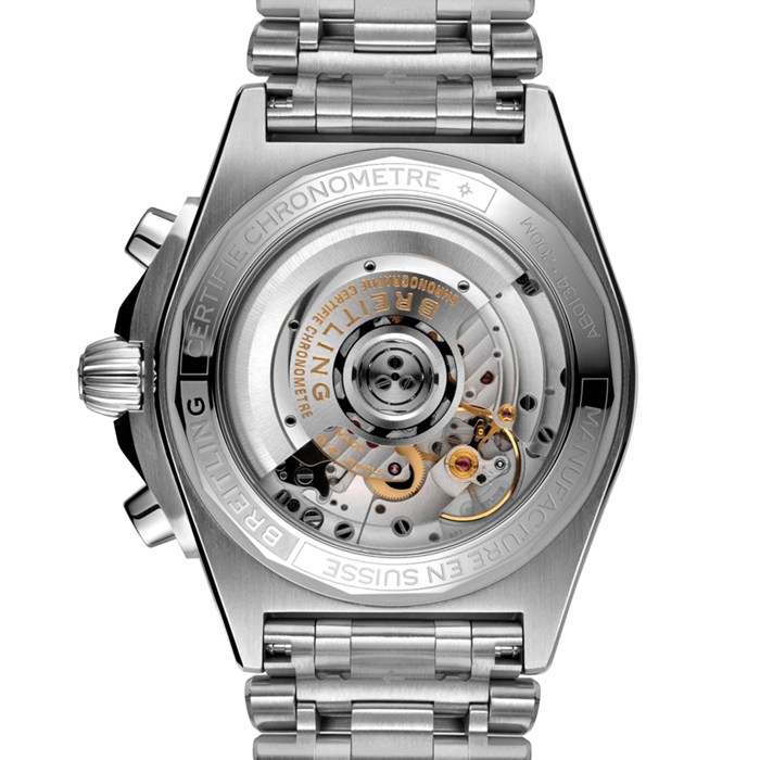 Breitling Chronomat B01 42 Orologio in acciaio inossidabile argento AB0134101G1A1 - immagine 4