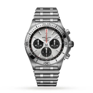Breitling Chronomat B01 42 Orologio in acciaio inossidabile argento AB0134101G1A1