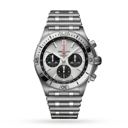 Breitling Chronomat B01 42 Orologio in acciaio inossidabile argento AB0134101G1A1