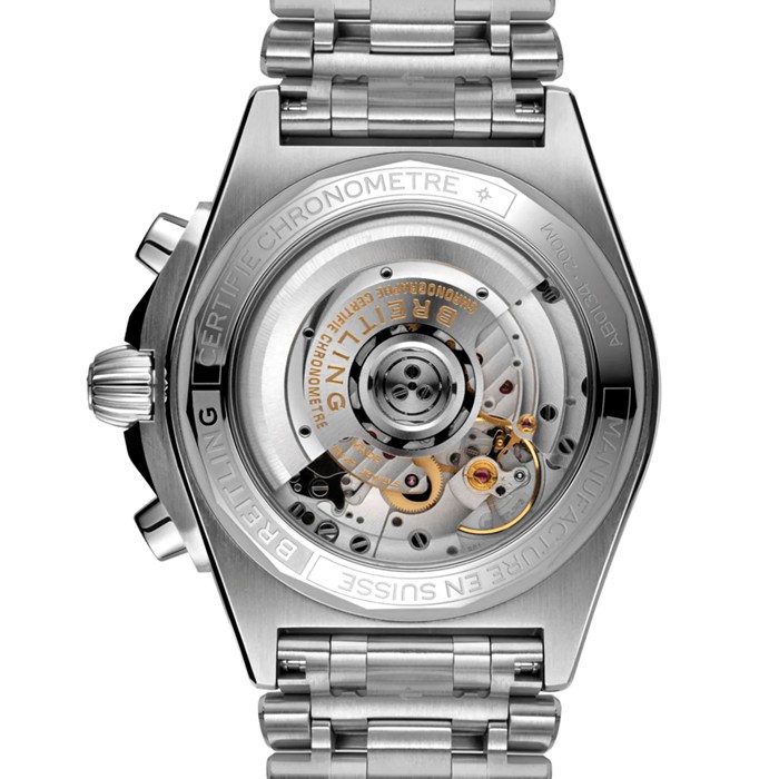 Breitling Chronomat B01 42 Orologio in acciaio inossidabile blu AB0134101C1A1 - immagine 4