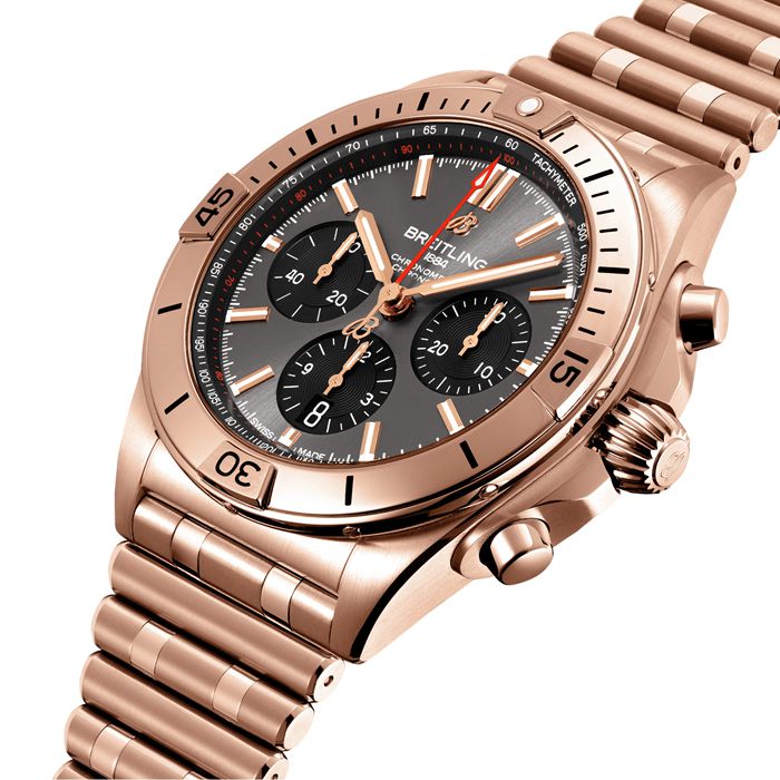 Breitling Chronomat B01 42 Orologio in oro rosso 18k RB0134101B1R1 - immagine 2