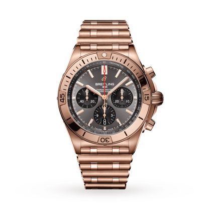 Breitling Chronomat B01 42 Orologio in oro rosso 18k RB0134101B1R1
