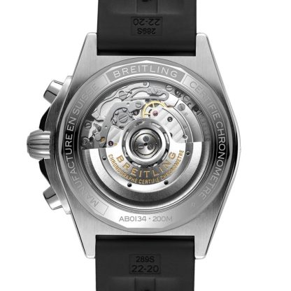 Breitling Chronomat B01 42mm Uomo Orologio Argento AB0134721G1S1 - immagine 4