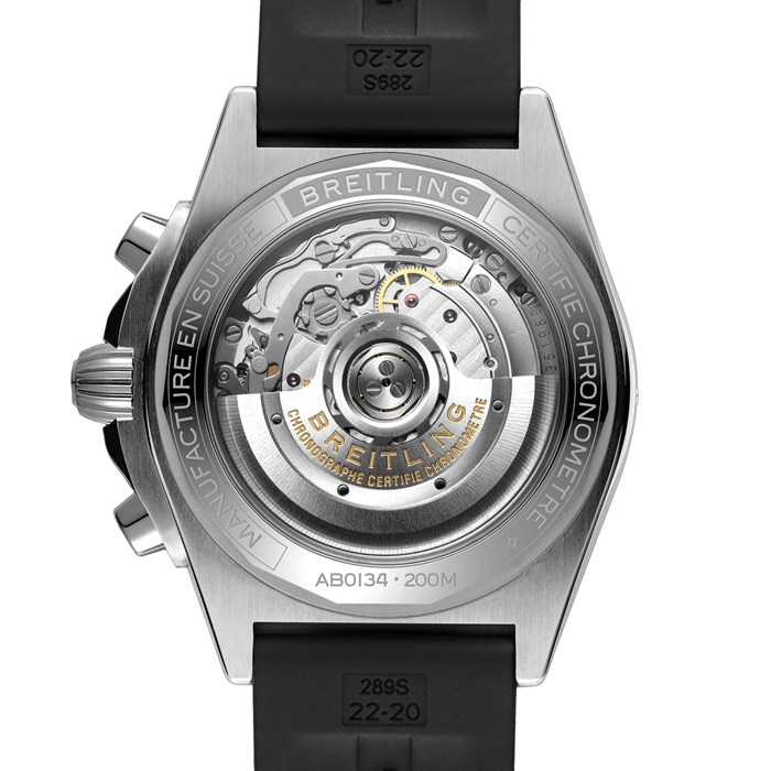 Breitling Chronomat B01 42mm Uomo Orologio Argento AB0134721G1S1 - immagine 4