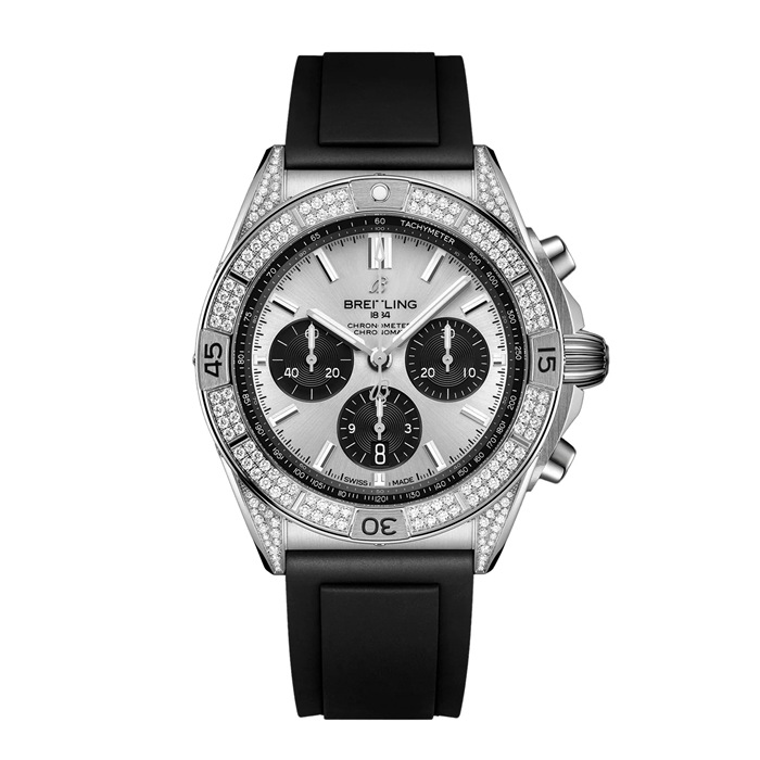Breitling Chronomat B01 42mm Uomo Orologio Argento AB0134721G1S1