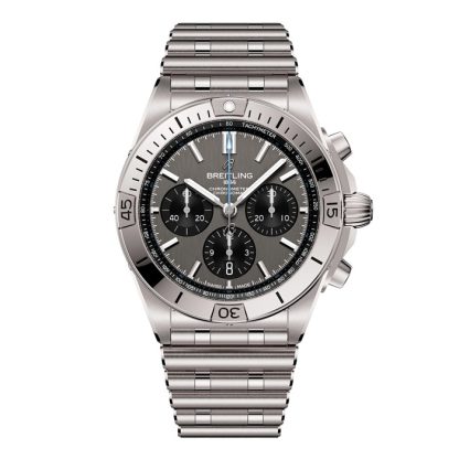 Breitling Chronomat B01 42mm Uomo Orologio Grigio Titanio EB0134101M1E1