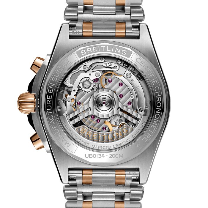 Breitling Chronomat B01 Cronografo 42mm Uomo Orologio Verde UB0134131L1U1 - immagine 2