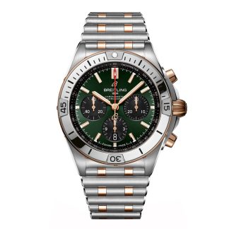 Breitling Chronomat B01 Cronografo 42mm Uomo Orologio Verde UB0134131L1U1