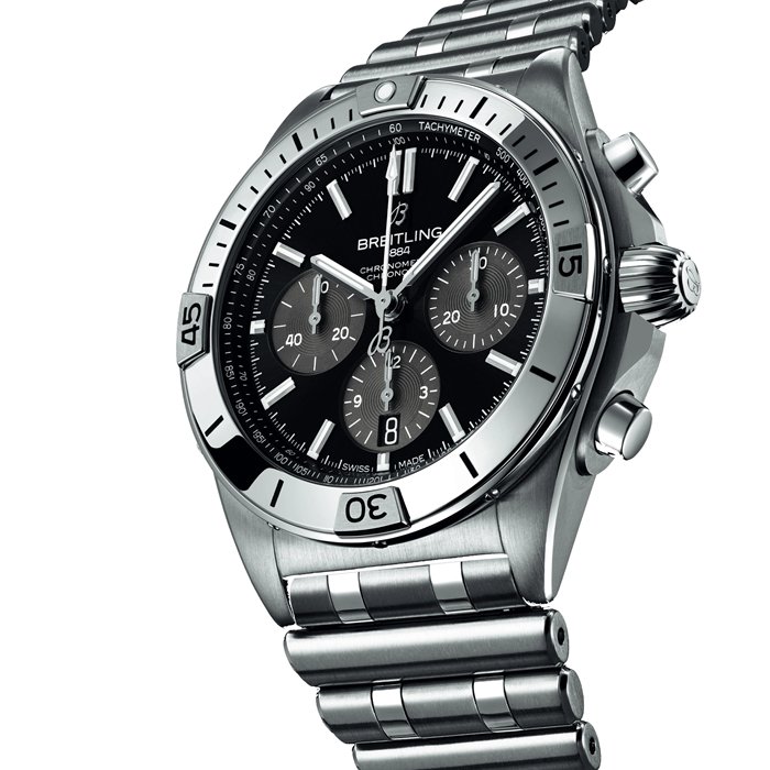 Breitling Chronomat B01 Orologio da uomo 42 mm nero AB01341B1B1A1 - immagine 2