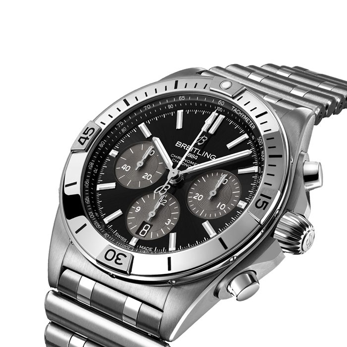 Breitling Chronomat B01 Orologio da uomo 42 mm nero AB01341B1B1A1 - immagine 3