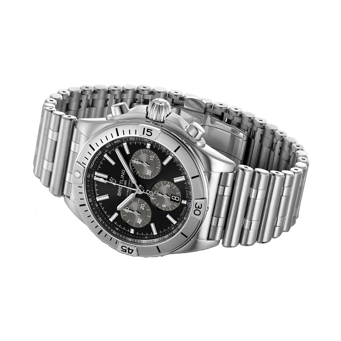 Breitling Chronomat B01 Orologio da uomo 42 mm nero AB01341B1B1A1 - immagine 4