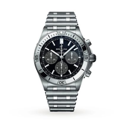 Breitling Chronomat B01 Orologio da uomo 42 mm nero AB01341B1B1A1