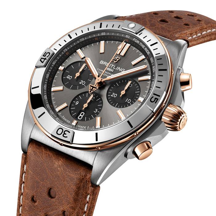 Breitling Chronomat B01 Triumph 42 mm Orologio da uomo grigio TB0134101M1X1 - immagine 3