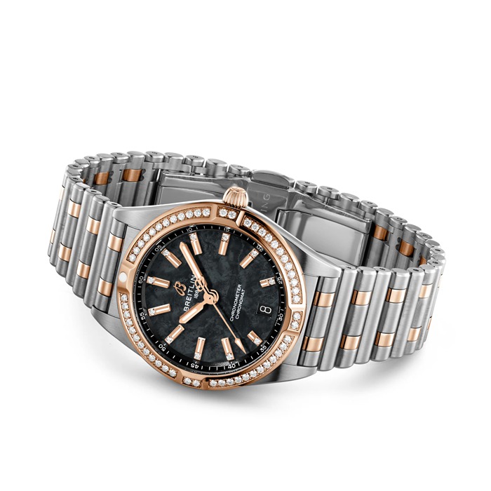 Breitling Chronomat UK Edition 32mm Orologio da donna nero U773102A1B1U1 - immagine 3