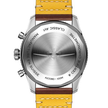 Breitling Classic AVI Cronografo 42 Curtiss P-40 Warhawk Orologio con cinturino in pelle A233802A1L1X1 - immagine 2