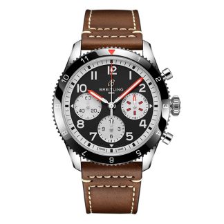 Breitling Classic AVI Cronografo 42 Mosquito Cinturino in pelle Orologio Y233801A1B1X1