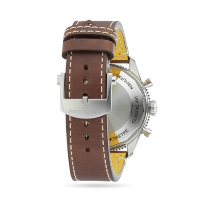 Breitling Classic AVI Cronografo 42 Mosquito Cinturino in pelle Orologio Y233801A1B1X1 - immagine 5