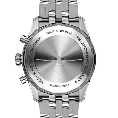 Breitling Classic AVI Cronografo 42 P-51 Mustang Orologio in acciaio inox A233803A1B1A1 - immagine 2