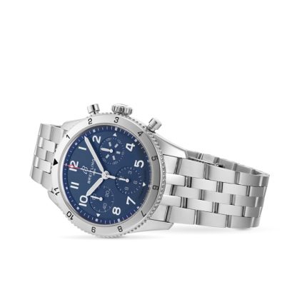 Breitling Classic AVI Cronografo 42 Tributo a Vought F4U Corsair Orologio in acciaio inossidabile A233801A1C1A1 - immagine 4