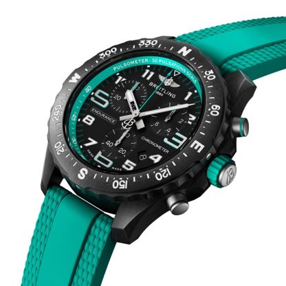 Breitling Endurance Pro 38mm Orologio Unisex Turchese Gli Orologi Della Svizzera Gruppo Esclusivo X833105A1B1S1 - immagine 2
