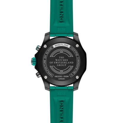 Breitling Endurance Pro 38mm Orologio Unisex Turchese Gli Orologi Della Svizzera Gruppo Esclusivo X833105A1B1S1 - immagine 5