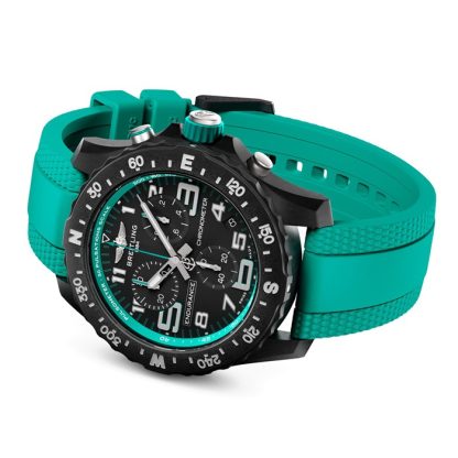 Breitling Endurance Pro 44mm Orologio Unisex Turchese Gli Orologi Della Svizzera Gruppo Esclusivo X823101L1B1S1 - immagine 3