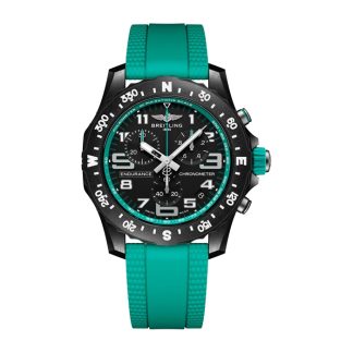 Breitling Endurance Pro 44mm Orologio Unisex Turchese Gli Orologi Della Svizzera Gruppo Esclusivo X823101L1B1S1