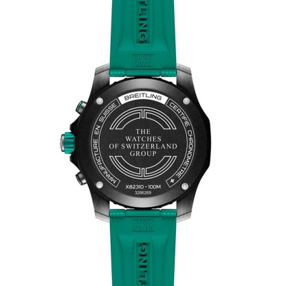 Breitling Endurance Pro 44mm Orologio Unisex Turchese Gli Orologi Della Svizzera Gruppo Esclusivo X823101L1B1S1 - immagine 5