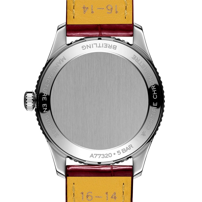 Breitling Navitimer 32mm Donna Orologio Bianco Madreperla Alligatore A77320E61A2P2 - immagine 2