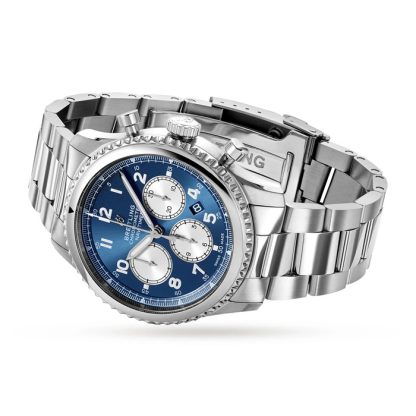 Breitling Navitimer 8 B01 Cronografo 43 Acciaio Orologio AB0117131C1A1 - immagine 3