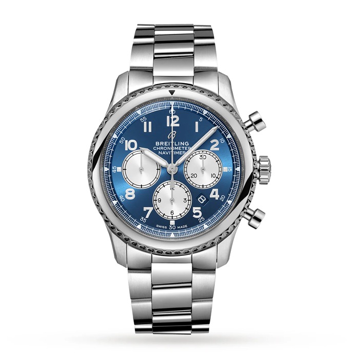 Breitling Navitimer 8 B01 Cronografo 43 Acciaio Orologio AB0117131C1A1